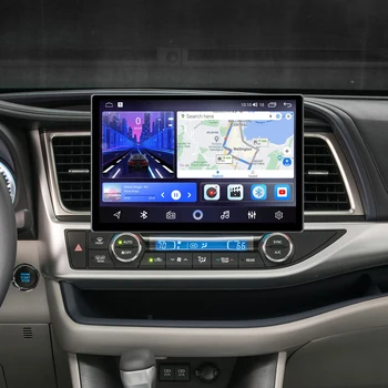За Toyota Highlander Kluger XU50 2013-2018 2019 QLED 2K 12,5 13,1 инча DVDAndroid Авто Радио Мултимедия WiFi GPS CarPlay