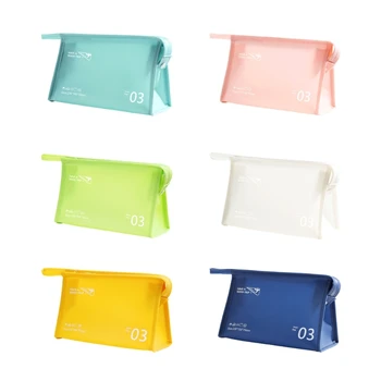 Здрави и Леки Летни Козметични Чанти PVC Косметичка Плажна Чанта Улични Тоалетни Чанти за Жени, Момичета