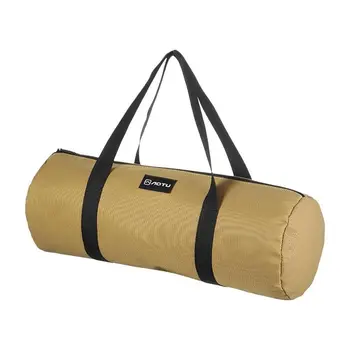 Износостойкая чанта за съхранение на палатки, Голямо вътрешно пространство, Двуслойни органайзер за колчета за палатка, Преносим чанта за палатки в изчистен стил