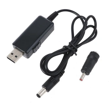 Кабел конвертор USB в постоянен ток от 5 до 9 В 12 Регулируема Transfo совалка