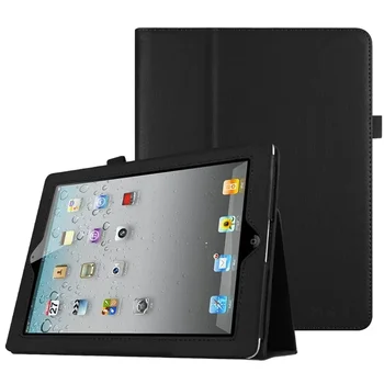 Калъф Smart Sleep За Apple iPad 2 3 4 Калъф-подплата от Изкуствена кожа С Поставка за защита на Funda За Ipad 3 A1416 A1430 A1403 Tablet Funda на Корпуса