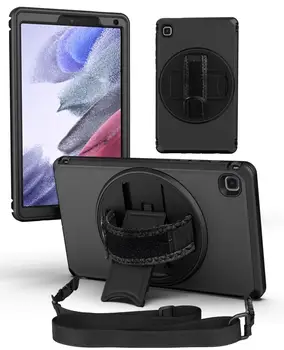 Калъф за Samsung Galaxy Tab A8 10.5 2021 SM-X200 X205 A7 Lite SM-T220 A 8.4 SM-T307 С възможност за завъртане на ръка/се презрамка със стойка