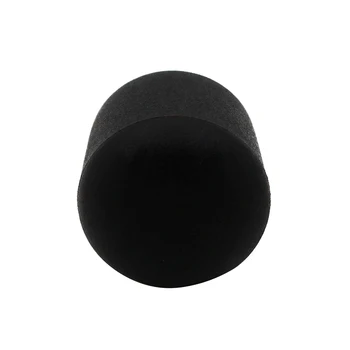 Капачка за футболен машина, шапка от черна пластмаса, подходящ за метални тръби, аксесоари за настолен футбол, настолен футбол