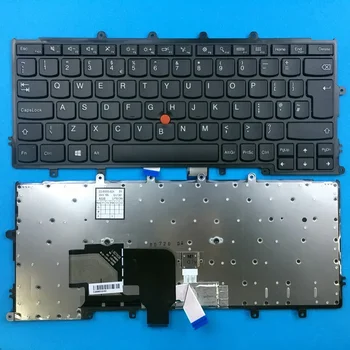 Клавиатурата на лаптопа в обединеното кралство за Lenovo Thinkpad X240 X240S серия X250 X260 (за Win8, с точка, съвместима с X270) Подредба в обединеното кралство
