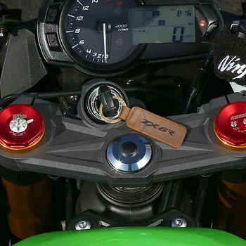 Ключодържател от телешка кожа за мотоциклет, калъф за ключове на Kawasaki ZX6R модела ZX-6R