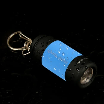 Ключодържател-фенерче, Водоустойчив UV-джобен фенер, Многофункционален Портативен led фенерче, USB зареждане, за риболов