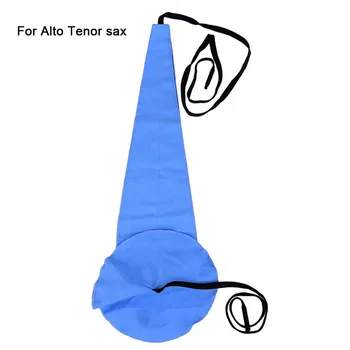 Комплект кърпички за почистване на саксофон Набор от резервни Части Тенор саксофони 18 *12 * 1 см Аксесоари Синя кърпа за почистване на Дрехи