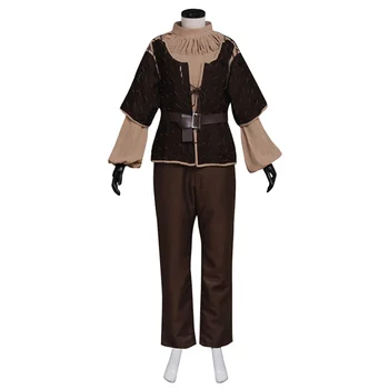 Костюм Арьи Старк за cosplay за възрастни жени и момичета, пълен комплект карнавального облекло за Хелоуин