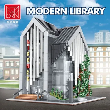 Креативен Експерт Модулни Сгради MOC 011001 Модерна Централизирана Модел 2734 бр. Строителни Блокове, Тухли Играчки за Деца, Подарък за Рожден Ден