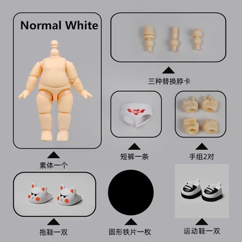 Малкото тяло YMY Тяло Може да бъде свързано към главата на кукла BJD, тялото GSC, суставу OB, подвижни аксесоари за кукли, обувки и дрехи