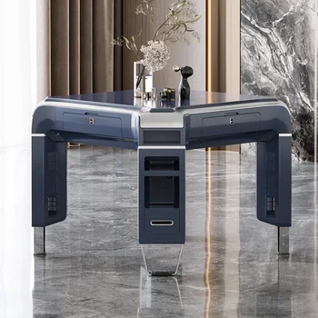Машина за игра на маджонг, автоматичен домакински луксозна маса за игра на маджонг, маса за хранене с двойна употреба