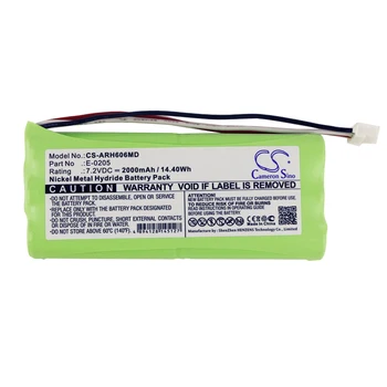 Медицински батерия за AARONIA AG E-0205 Spectran HF-6060 V1 Spectran HF-6060 V4 Ni-MH 7,20 ПРЕЗ 2000 mah Зелен 102.26 *43.85*15.20 мм