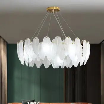 Модерна led полилей хол кристален полилей спалня тавана лампа Трапезария лампи, полилеи, осветление в дома ligh