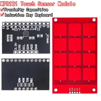 Модул контролер емкостного докосване на сензора MPR121 Breakout V12 клавиатура I2C