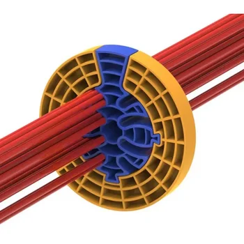 Мрежово изкуствена муха устройство, Кабелна гребен от огнестойкого ABS-пластмаса, Универсални инструменти за полагане и кардиране, мрежови кабели категории 5 и 6