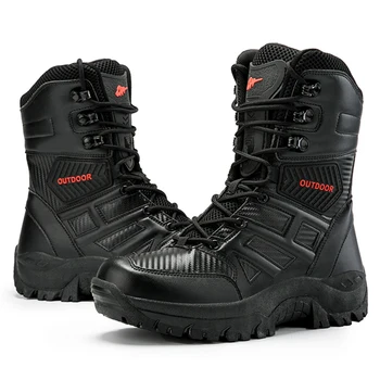 Мъжки военни обувки, dr. обувки големи размери, мъжки тактически обувки, военни мъжки улични мини армейските обувки за мъже, защитни обувки
