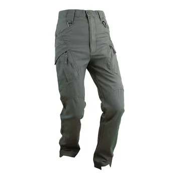 Мъжки улични панталони бързо съхнещи Военно-тактически обучение за къмпинг, скално катерене, риболов, мъжки дишащи тактически дълги панталони-cargo
