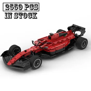 Нов MOC-103846 F1-75 F1 Team Stake в мащаб 1:8 Модел на Състезателна кола от Формула 1 Buiding Kit Създателите Block Bricks Детски Играчки, Подаръци За рожден Ден