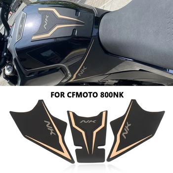 Нов мотоциклет от висококачествена гума с логото на капачката на резервоара, е защитна подплата, стикер за CFMOTO 800 NK 800NK 800nk