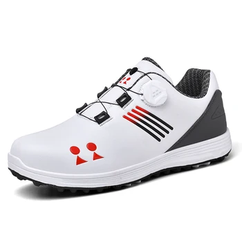 Нов стил-големи размери 38-47, обувки за голф, удобни мъжки маратонки за голф, устойчива на плъзгане обувки за тренировки по голф, мъжки улични ежедневни маратонки