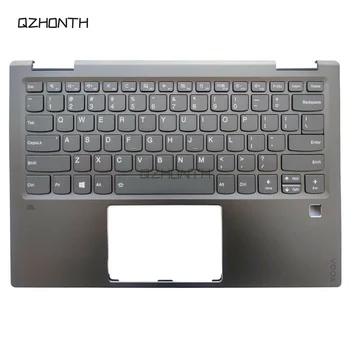 Новост за Lenovo Yoga 720-13 720-13IKB Поставка за ръце главни букви с клавиатура с подсветка Черен цвят