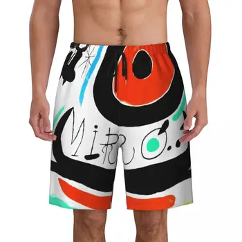 Обичай Плажни шорти бързо съхнещи Мъжки Плажни Шорти Сюрреализъм Топене на Бански костюми