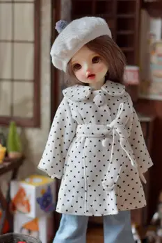 Облекло за кукли BJD 1/6 размер, скъпа облекло за кукли, ветровка, палто и топли дрехи за кукли BJD, костюм 1/6, аксесоари за кукли (6 точки)