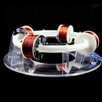 Околовръстен ускорител Околовръстен ускорител циклотрон високо-технологична играчка физически модел на diy комплект детски подарък играчка Циклотрон