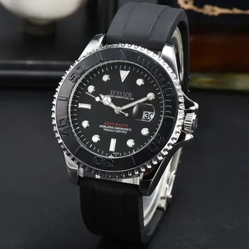 Оригинални мъжки часовници от най-високо качество AAA, луксозни мултифункционални ръчни часовници с автоматично датата, Модерен Бизнес Спортни кварцов мъжки часовник