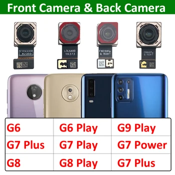 Оригиналът е за Motorola Moto G6 G7 G8 G9 Plus с гъвкав кабел за предната камера Play Power и гъвкав кабел за модул задната камера