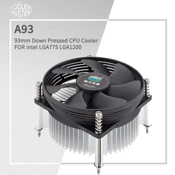 Охладител Cooler Master A93 за радиатора на cpu Intel LGA775 LGA1200 93,5 mm Безшумен вентилатор за охлаждане