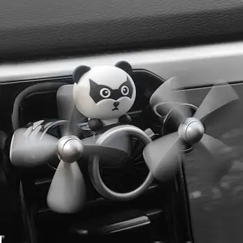 Парфюм за отдушник на автомобила Отлични, с добър аромат Лек автомобил Panda Pilot Air Vent Ароматни Декор на Аксесоари за интериора