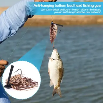 Переворачивающие Мормышки Ярка Пола-чадър за риболов Здрава Лека Пола-мормышка със собствените си ръце ще Подобри Впечатления от риболов с помощта на Цветни гъвкави