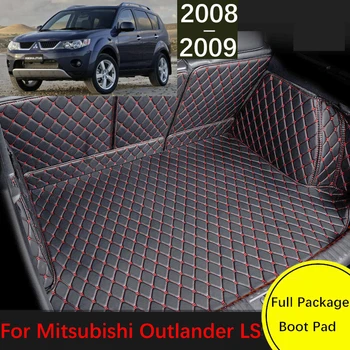 Подложка За Багажник на Автомобил Mitsubishi Outlander LS Peugeot 4007 CW DIANA 2008 ~ 2009 5-местен Товарен Подложка Килим Детайли на Интериора Аксесоари на Кутията