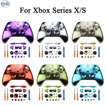 Подмяна на YuXi За Xbox Series X/S Controller Shell Обвивка на Корпуса С Пълен Набор от Бутони РБ LB RT LT Button Mod