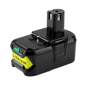 Подходящ за замяна на литиево-йонна батерия RYOBI 18V 3A Tool, съвместим с P107/P108