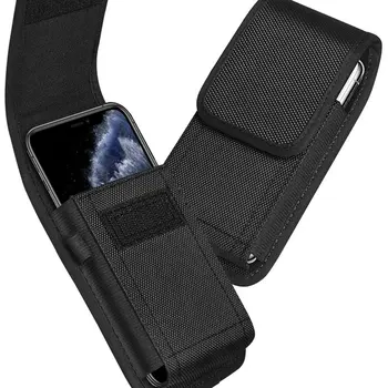 Поясная чанта за мобилен телефон 13,5-17 см, поясная чанта за iphone, Samsung, Huawei, кобур с пръстен-на една кука, калъф за телефон, поясная чанта за носене