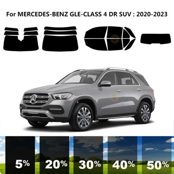 Предварително Обработена нанокерамика car UV Window Tint Kit Автомобили Прозорец Филм За MERCEDES-BENZ GLE-CLASS W167 4 DR SUV 2020-2023