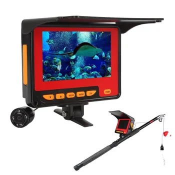 Преносима подводна камера 720P, риболовен на търсещия, видео-здрава, 4,3-инчов LCD монитор, 20-метров кабел