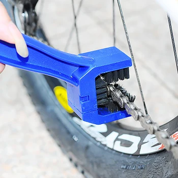 Пречистване на вериги за велосипеди 3D Четка за верига МТБ Масло за защита на велосипед Велосипедна верига за аксесоари за планински велосипеди Набор от инструменти за измиване