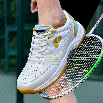 Професионални обувки за тенис за мъже и жени, тенис маратонки за състезания по бадминтон, спортни обувки zapatillas 36-45