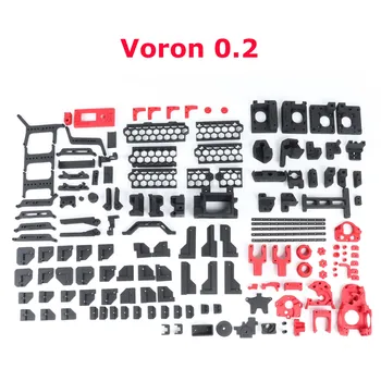 Пълен комплект печатни части Blurolls Voron 0.2 Voron0.2 V0.2 ABS + Конец спиралите Voron0.2r1 МИНИ-екструдер Stealthburner с 40% пълнеж