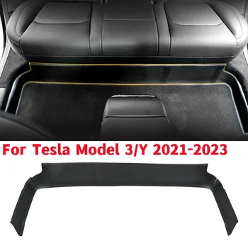 Пълна Защитна Подплата От TPE Под Седалката Отстрани От удар Защитна Подплата Отстрани На Задната Седалка, С Пълна Защита За Tesla Model 3/Y 2021-2023