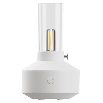 Ретро лещи светлина Essential Oi LED Лампа с нажежаема жичка лека нощ 150 мл Овлажнител на въздуха Работи 5-8 часа за дома