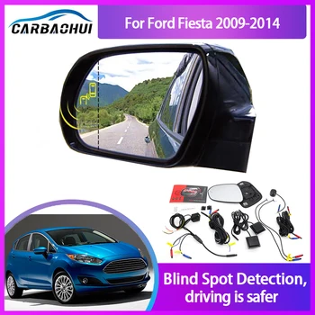 Система за откриване на радари в огледалото сляпа зона на автомобил за Ford Fiesta 2009-2014 BSD BSA БСМ, микровълнови монитор слепи зони, радар-детектори