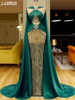 Скромен хавлия на булката с кръгло деколте, Илюзия, Класически директни сватбени рокли, в Елегантна вечерна рокля в пода, Vestidos De Новия