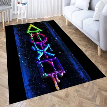 Слот икони, художествен Килим за Хола 3D Аниме Рисунка Килим Геймър Тийнейджърска Стая Нощни килимче За Хола Деца Детски килимчета За пода