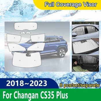 Слънчеви Очила С Пълно Покритие За Changan CS35 Plus 2018 2019 2020 2021 2022 2023 сенника на Колата Shaby Аксесоари За Интериора