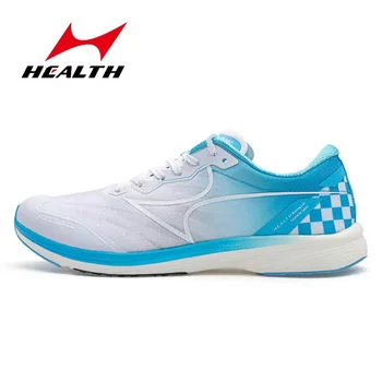 Спортни обувки за мъже и жени с карбоновыми плочи за здравето, леки, дишащи обувки за маратон на пистата, KM2
