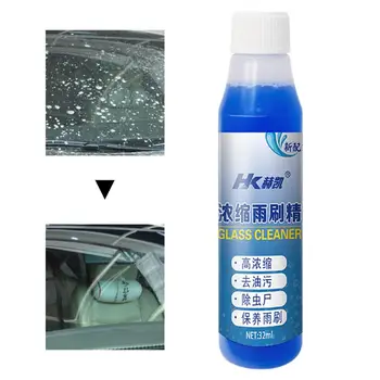 Спрей за почистване на предното стъкло на превозното средство 32 мл Автомобилен пречиствател на очила, Спрей за почистване на предното стъкло Универсален чисти стъкла и прозорци